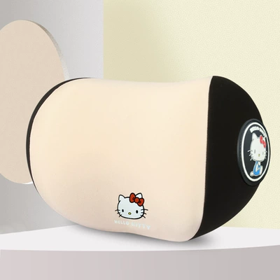 Lumbar Cushion Lumbar Support Cartoon — Waist support - kt004-1-elegant-rice-headrest1-memory-foam-inner-core-four-seasons-double-yarn-soft-style