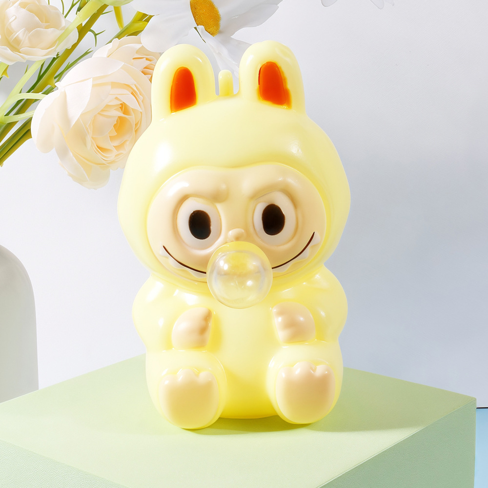 9.5cm 노란색 실험실 버블 opp 가방