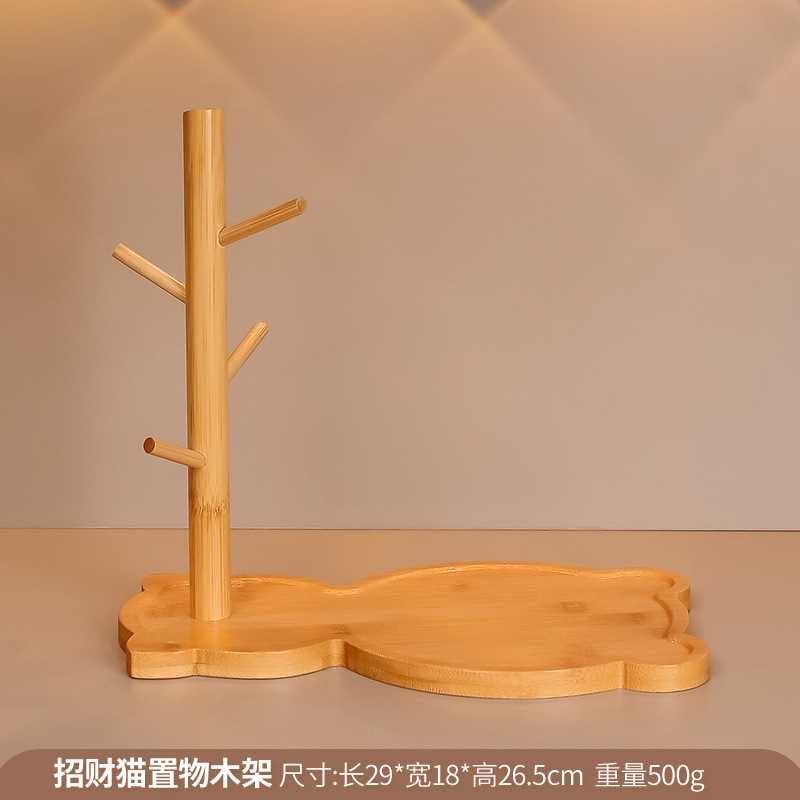 Gato afortunado nueva decoración del hogar pasillo clave de almacenamiento de recepción apertura decoración inauguración nueva bandeja de regalo para el hogar gato