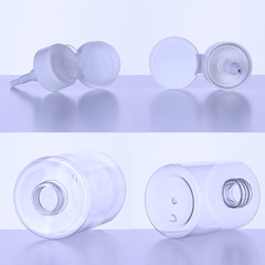 廠家直供PET500ml塑料卸甲水洗甲水瓶  按壓式分裝瓶 卸妝水包材