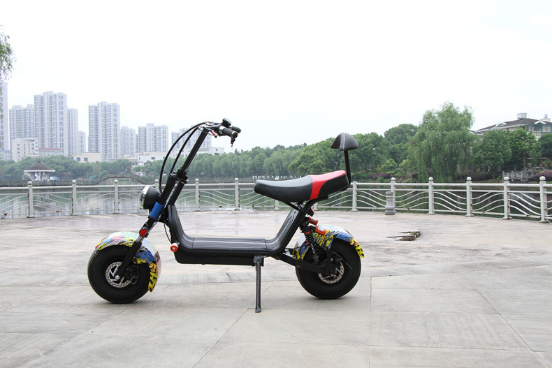 Harley-Style Electric Scooter, Small Harley-Style Electric Scooter, 48V Harley-Style Scooter, Citycoco Harley