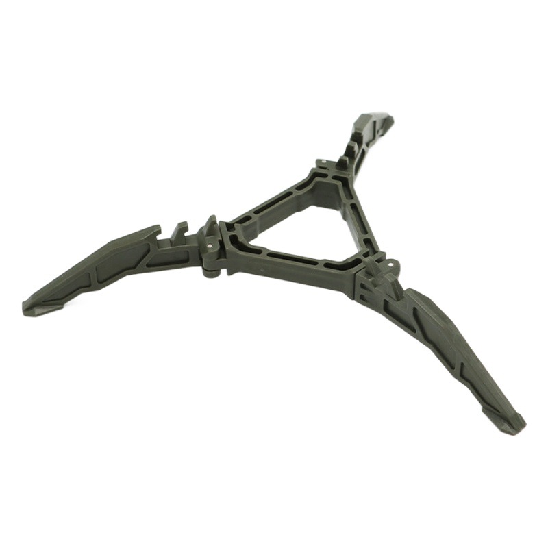 Soporte de tanque de aire plegable al aire libre soporte de tanque de aire plano portátil trípode universal soporte de plástico estable accesorios de camping