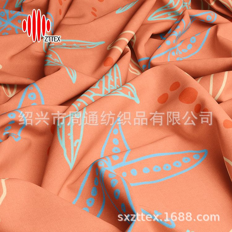 ZTTEX 数码印花 原产地 精细品质 全涤印花针织平板布