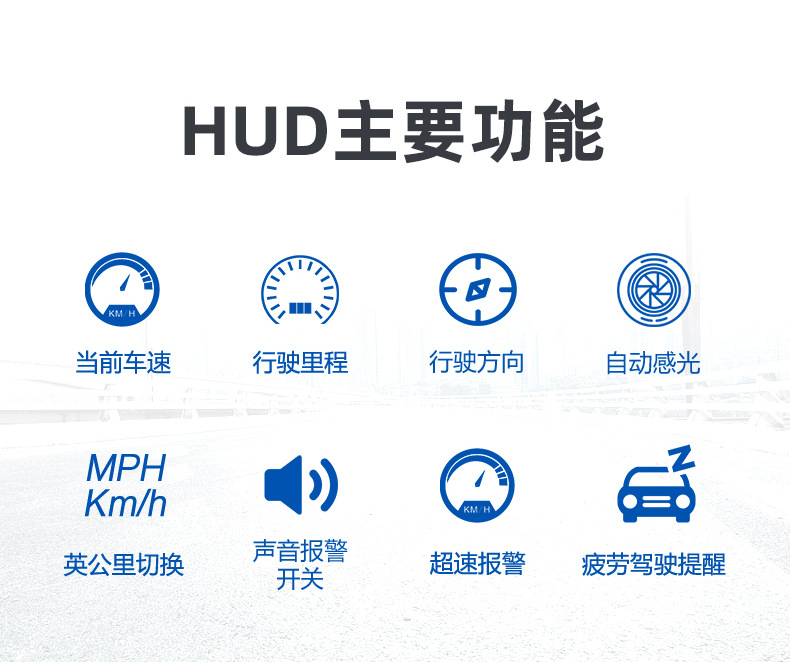 GPS抬头显示器
