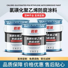 氯磺化聚乙烯防腐涂料生产厂家   混凝土表面防腐用漆  易于施工