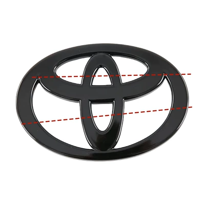 Mirror, Door Handle Bowl, Fog Light — Other Automotive Exterior Supplies - abs-piano-black-rear-car-logo