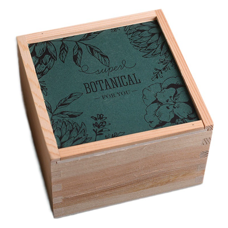 Mori Свадебный сопровождающий Подарочный пакет костюм ins Стиль Деревянная упаковочная коробка Ручная Подарочная коробка для подружки невесты Коробка для масла