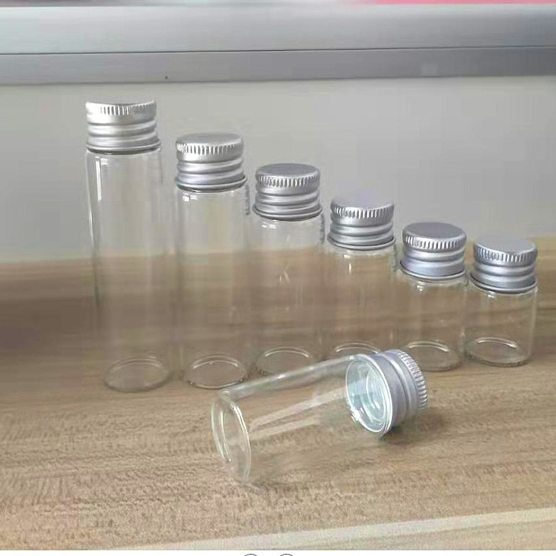 透明玻璃小药瓶密封液体瓶样品瓶珍珠粉玻璃瓶胶囊瓶沉香粉包装瓶