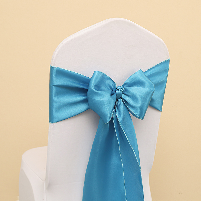 Rope de cuerda, respaldo de silla, lazo de flor, respaldo de silla, decoración de boda, banquete de boda, cinta de hotel, decoración de boda, funda de silla