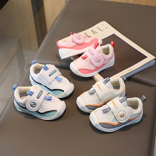 Baby toddler shoes 2024 new spring and autumn baby shoes quality soft surface soft bottom baby shoes children's shoes trend cross-border