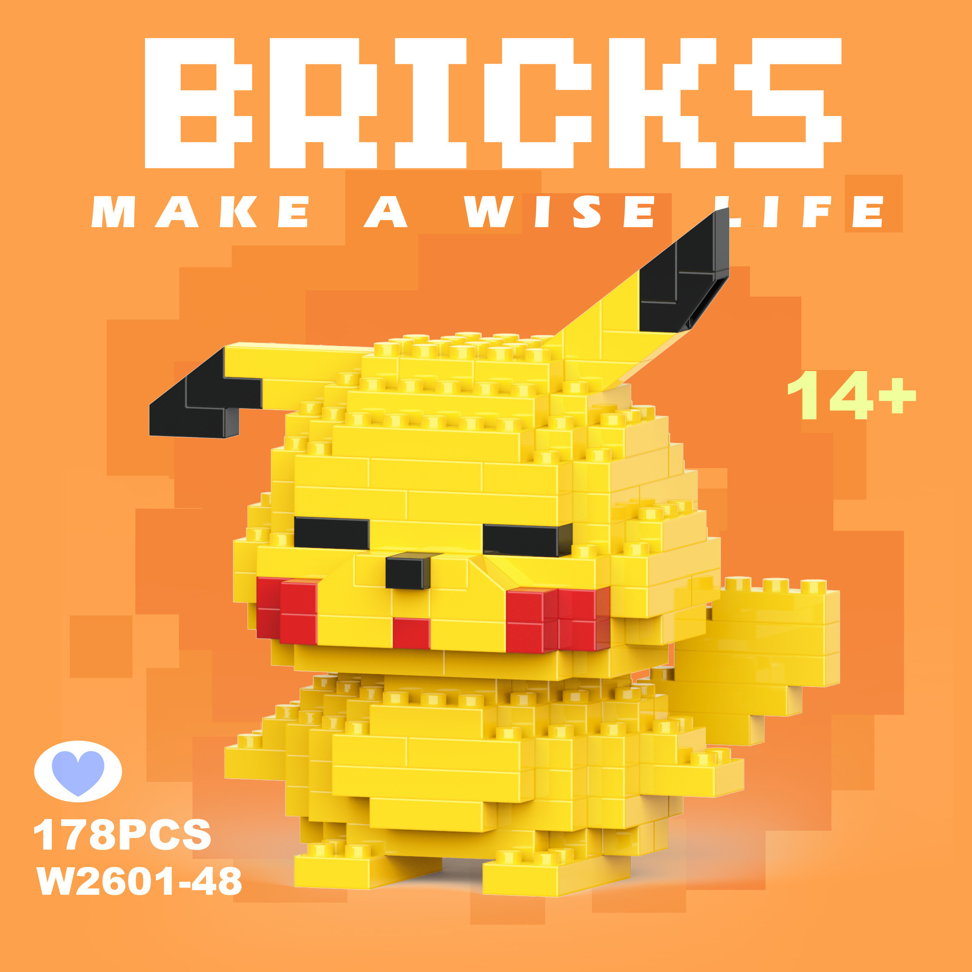 Compatible con los bloques de construcción de micropartículas de Lego, muñecas de dibujos animados, juguetes de rompecabezas para niños, puestos transfronterizos al por mayor