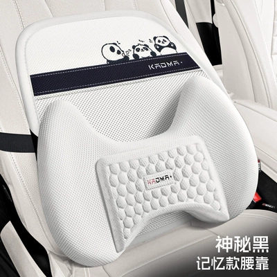 Universal for All Seasons, Cartoon: Cool pad - mysterious-black-memory-lumbar-support