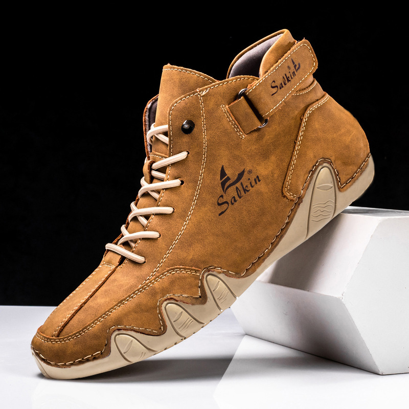 In-Stock Autumn and Winter New Couple Fashion Short Boots Foreign Trade Men's and Women's Octopus Leather Boots Large Size Outdoor Martin Boots for Men In-Stock Autumn and Winter New Couple Fashion Short Boots Foreign Trade Men's and Women's Octopus Leather Boots Large Size Outdoor Martin Boots for Men