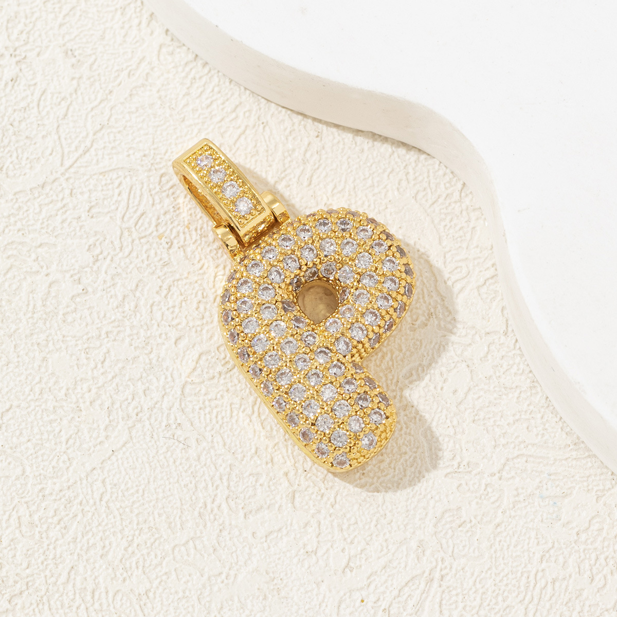 1 Piece Copper Letter Polished Pendant display picture 19