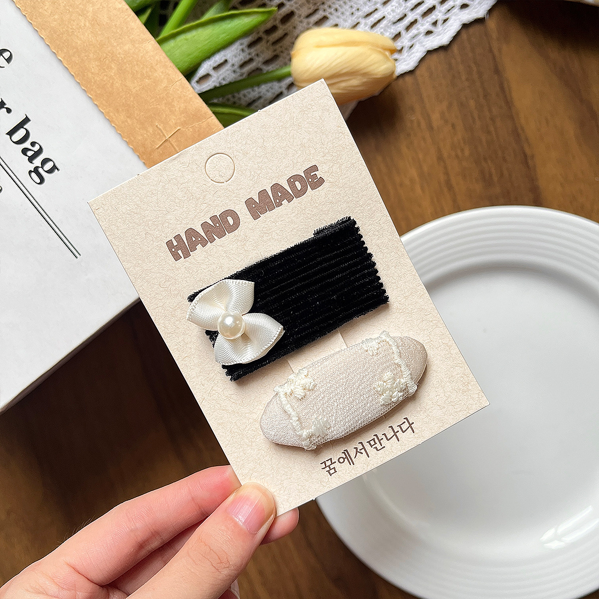 Combinación de Velvet Square Clip