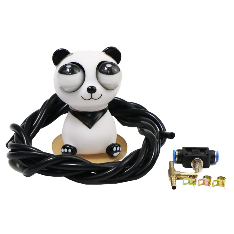 Modificación del coche Zombie Turbo eye-popping muñeca de descompresión Big Eye muñeca Turbo Booster reloj decoración adornos