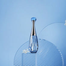 供应2.2ml高档透明蓝色香水瓶形状唇彩瓶唇釉瓶