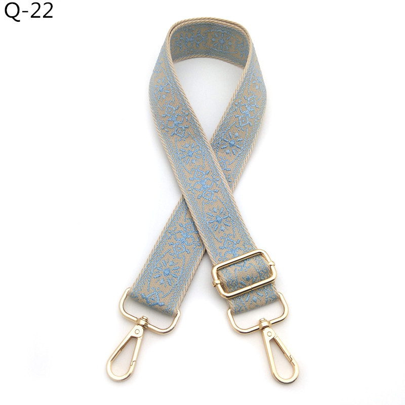 82g Weight Bag Strap Bag Accessories Type Spring Ring Trigger Clasp Closure Clasp Closure Type 1 Piece Quantity Casual, Daily Occasion Polyester Material Geometric Pattern Elegant, Ethnic Style Style 1 Piece Polyester Geometric Spring Ring Trigger Clasp Closure Bag Strap 25