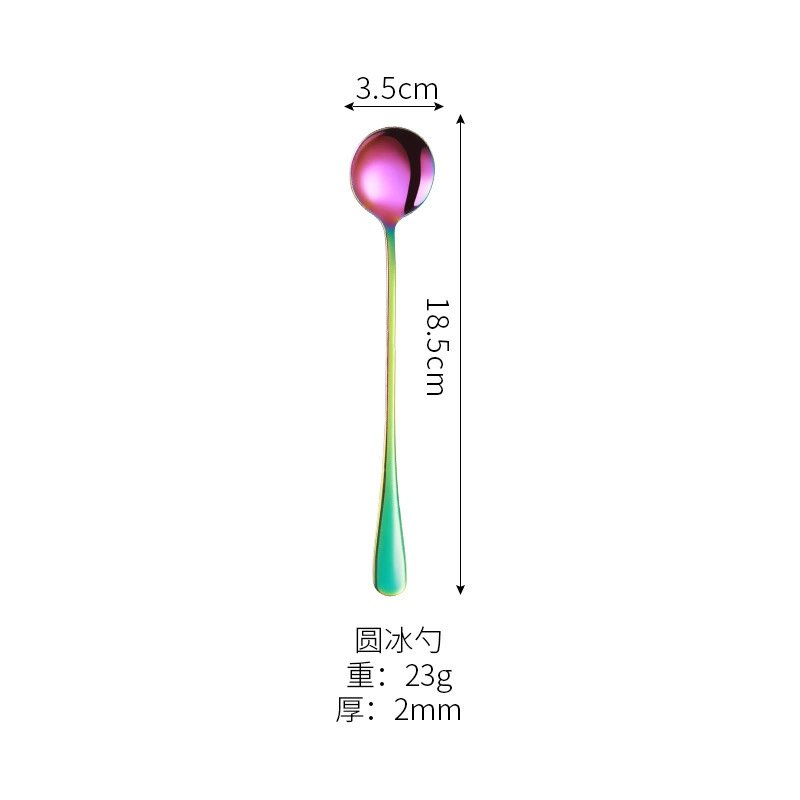 Amazon 1010 stainless steel tableware fantasy colored knife and fork tablet suit