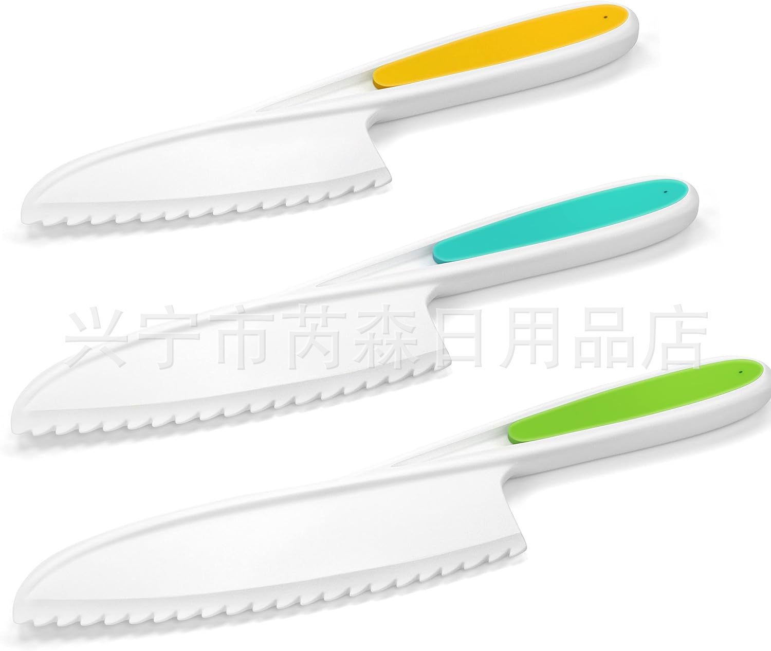 Set de plástico de 3 piezas