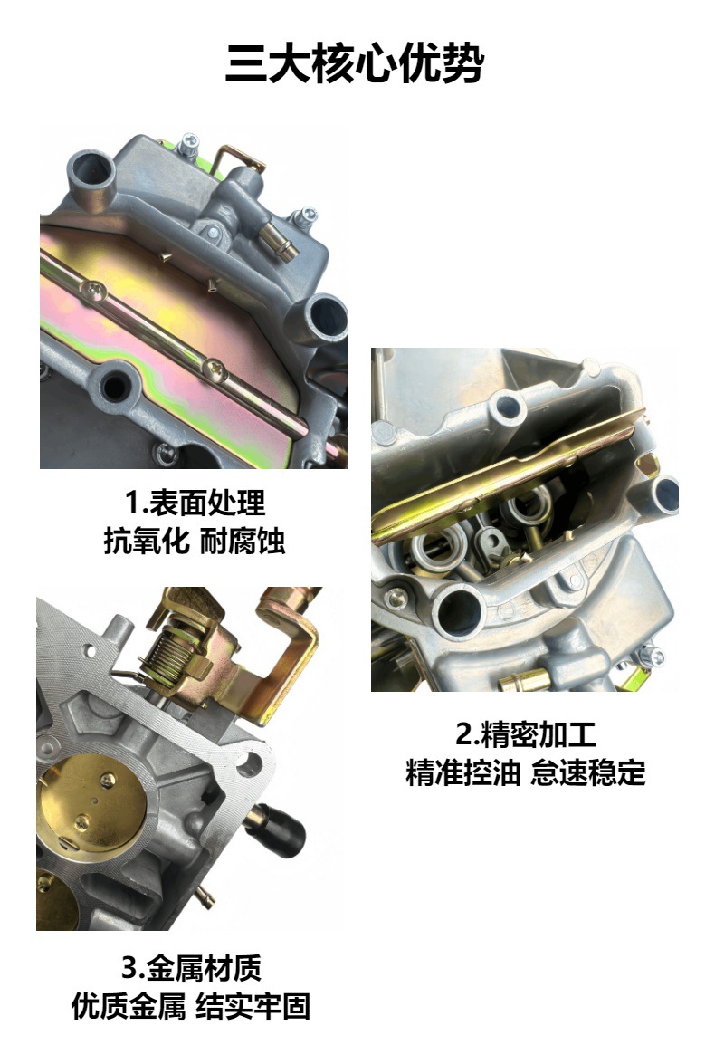 Carburetor Suitable for Ford 2-Cylinder F100 F250 F350 360 Motorcraft Autolite