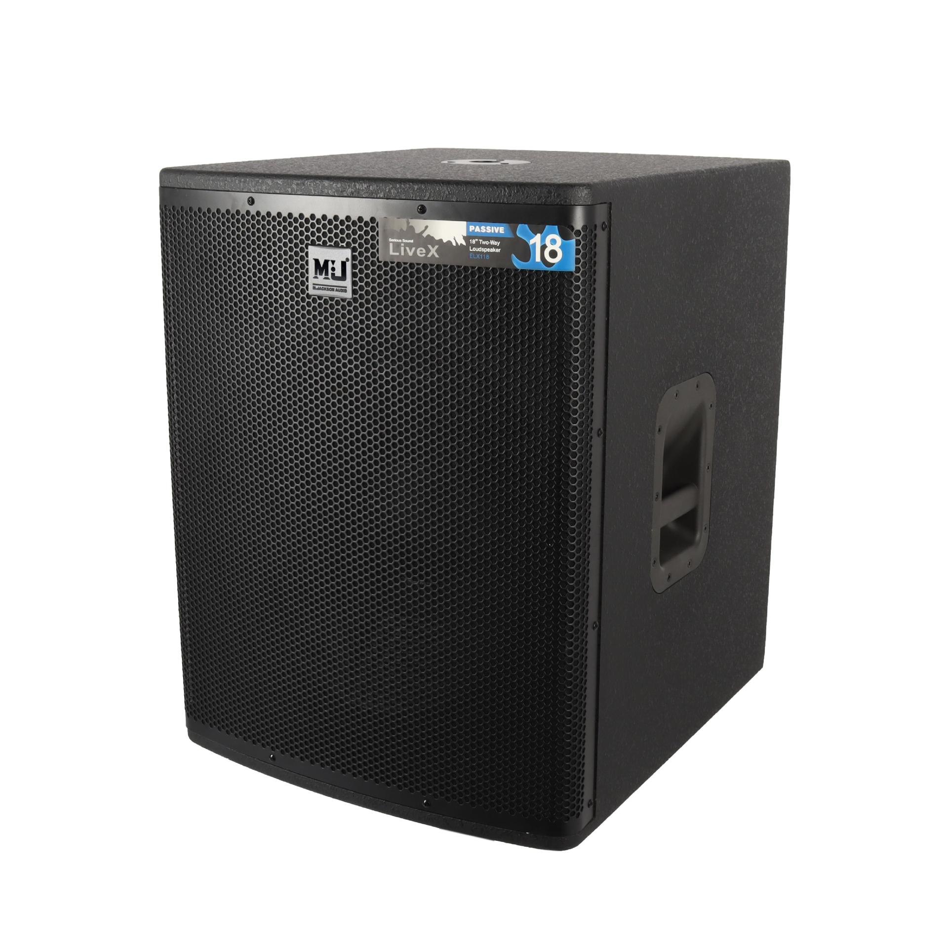 Altavoces de monitoreo de estudio de 18 pulgadas de audio profesional escenario altavoces DJ fábrica directa ELX118