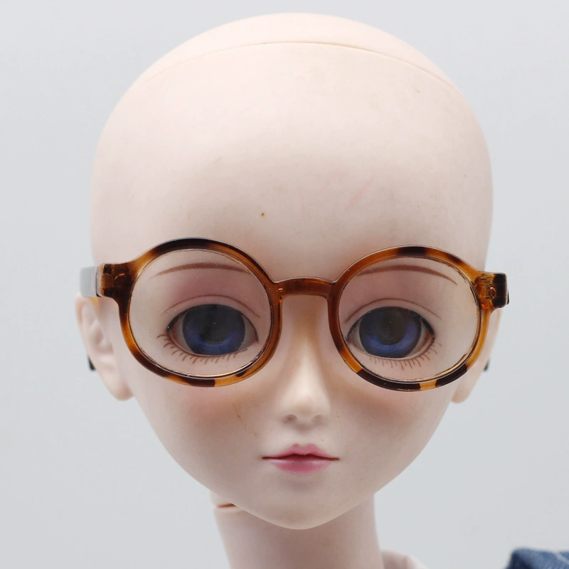 Подходит для куклы Labubu Labubu 60 см трехточной BJD, лоли-кукла Milu, модный бренд, прозрачные очки