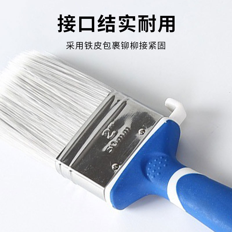 Cepillo Cepillo de pintura Cepillo de limpieza gris con mango de plástico Cepillo de limpieza de salida de aire Cepillo de limpieza de teclado Cepillo de plástico Cepillo elástico