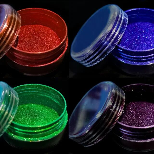 批发新品高彩度单色光学变色龙粉   0.2g