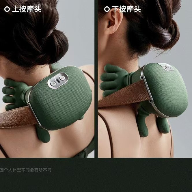 Cross-Border Shoulder and Neck Massager, Cervical Spine Massager, Trapezius and Femoral Kneading and Heating, Human-Like Hand Massager, Shoulder and Neck Massager