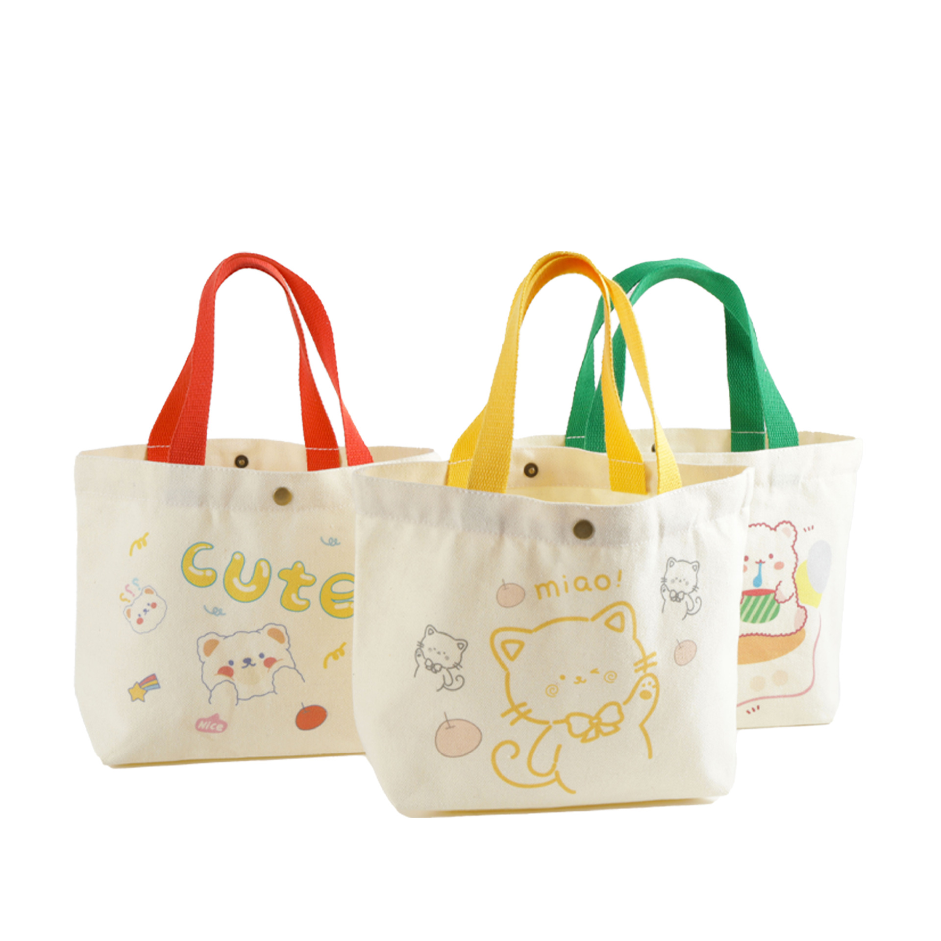 Bolsas de lona personalizadas de hombro portátil de compras regalo bolsas de lona diy publicidad bolsas de algodón personalizadas logo