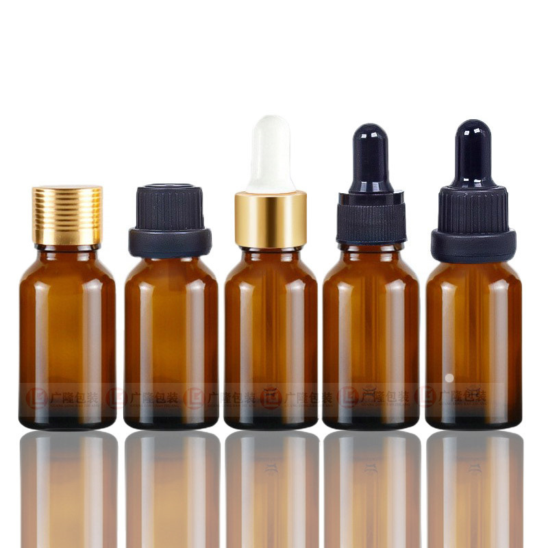 在庫あり 10ml 茶色 エッセンシャルオイル ドロッパー付きガラス瓶 化粧品容器 空ボトル 美容液 詰め替えボトル ミリリットル|undefined