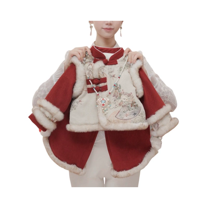 Детский набор Winter warm Hanfu, китайский стиль