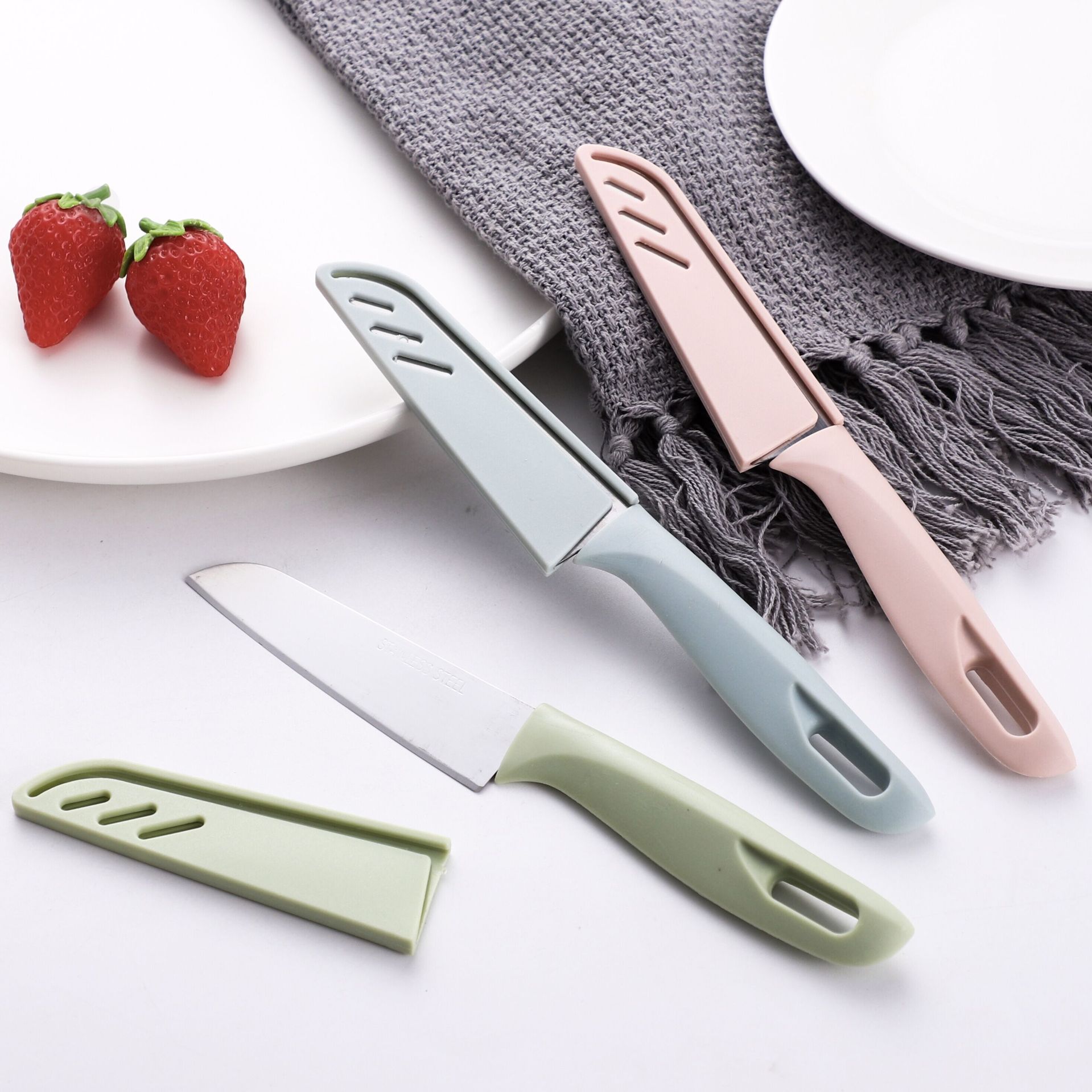 多功能便攜瓜果刀切菜切水果廚房蔬菜水果刀小刀削皮刀子學生易帶