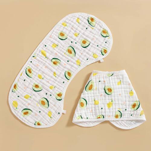 Newborn Baby Feeding Bibs Anti-Regurgitation Pad Shoulder Cover Super Soft Baby Bibs Small Towel Newborn Drool Cloth
