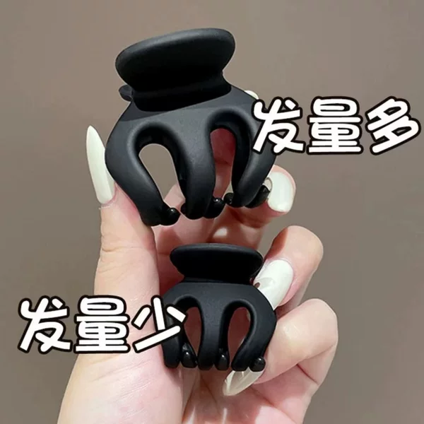 Cross-border high ponytail claw clip, shark clip, a must-have for lazy people, popular influencer style, small hair clip for bun hairstyles