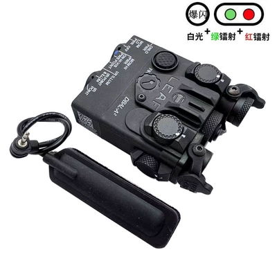 UV fənərlər – Strong Light Flash - black-red-and-green-double-laser-led-lights-long-bright-flash