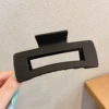 1# чёрный квадратный зажим