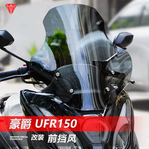 Haojue UFR150 üçün GV modelinə modifikasiya edilmiş hündür və enli ön şüşə