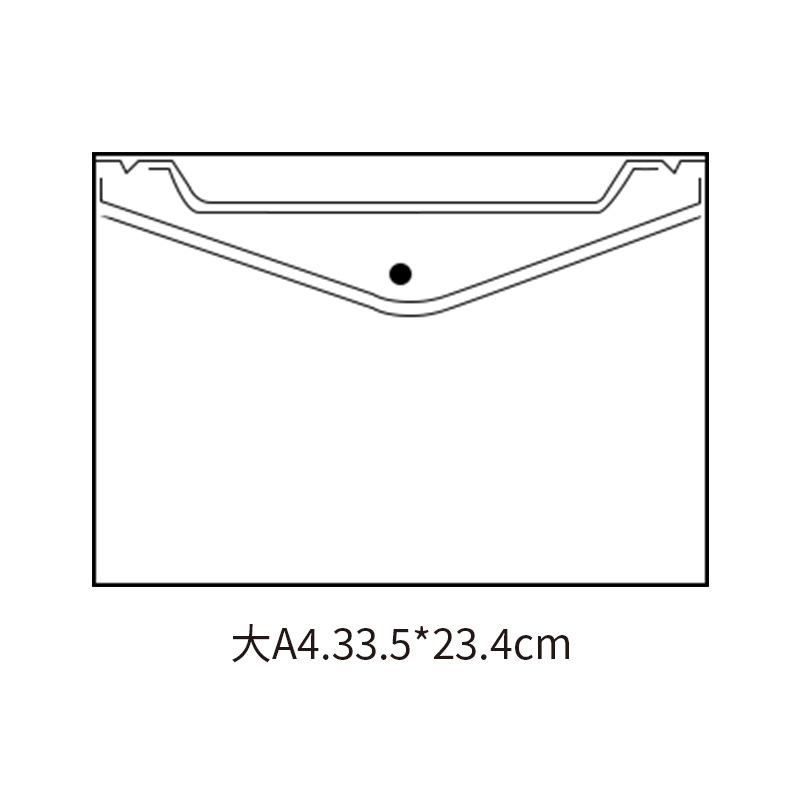 Bolsa de archivo de cierre a3 tipo horizontal y vertical a5 bolsa de almacenamiento a6a7b4b5 tamaño de bolsa de archivo personalizada bolsa de factura gran capacidad