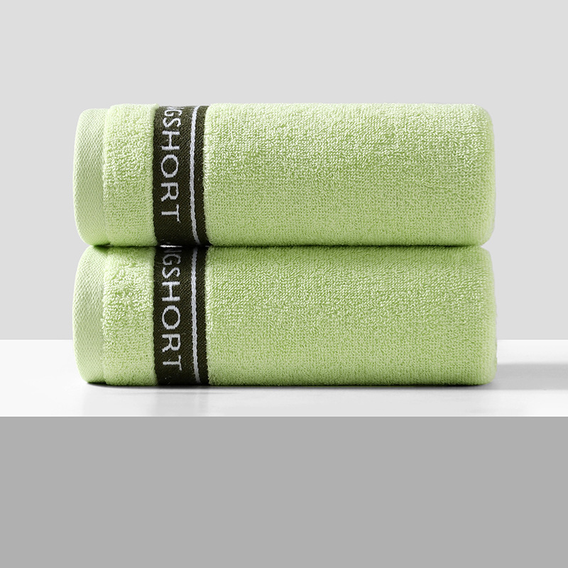 Toallas de algodón puro, tipo A, al por mayor, gruesas, suaves, absorbentes, de poliéster y algodón, toallas faciales para adultos, de secado rápido, para lavarse la cara.