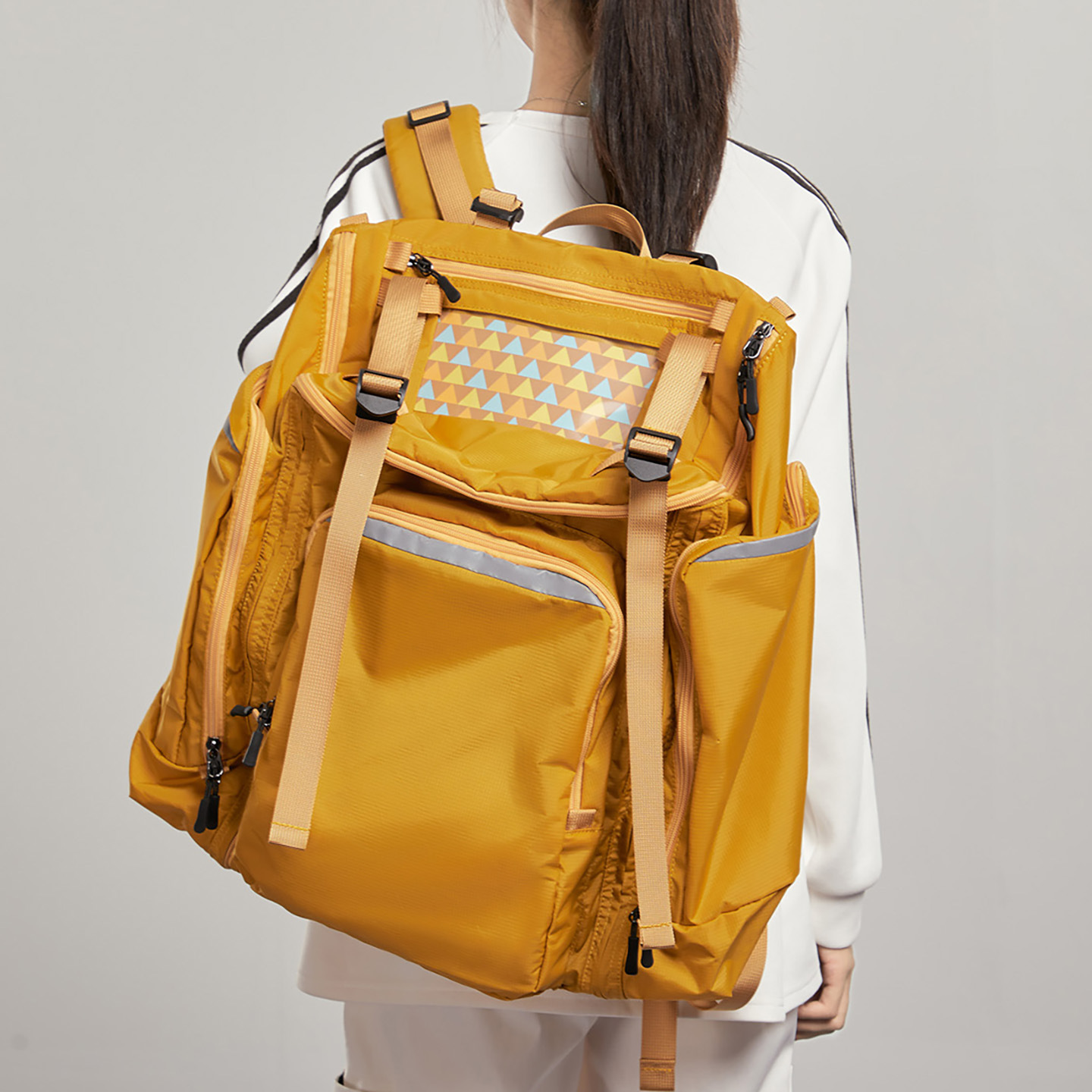 Outdoor Backpack Expandable Lightweight Men's Lightweight Mountaineering Travel Women's Large Capacity Luggage Backpack High Appearance