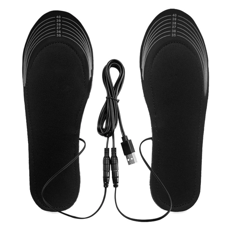 [Мощность фабрики] USB нагрев стельки электрические подогрев стельки подогрев подошвы для защиты от холода зимой теплая артефакт