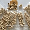 Matte round beads, abacus, accessory, 14 carat, USA, handmade, wholesale