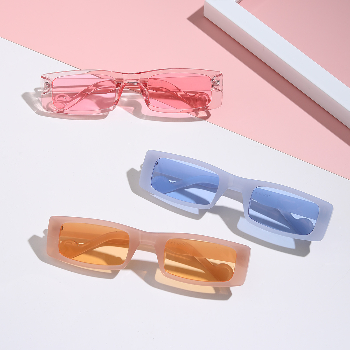 Square brand sunglasses hip-hop style