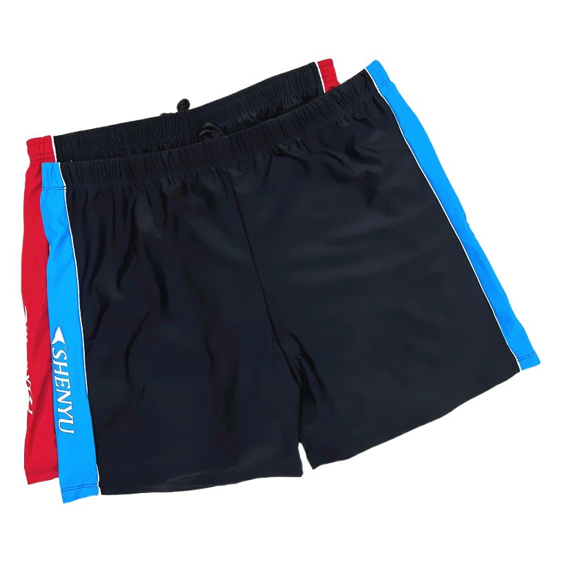 New Style Men's Oversized, Loose, Comfortable, Fashionable Boxer Swimming Trunks, Breathable and Anti-Embarrassment Swimming Gear for Hot Springs