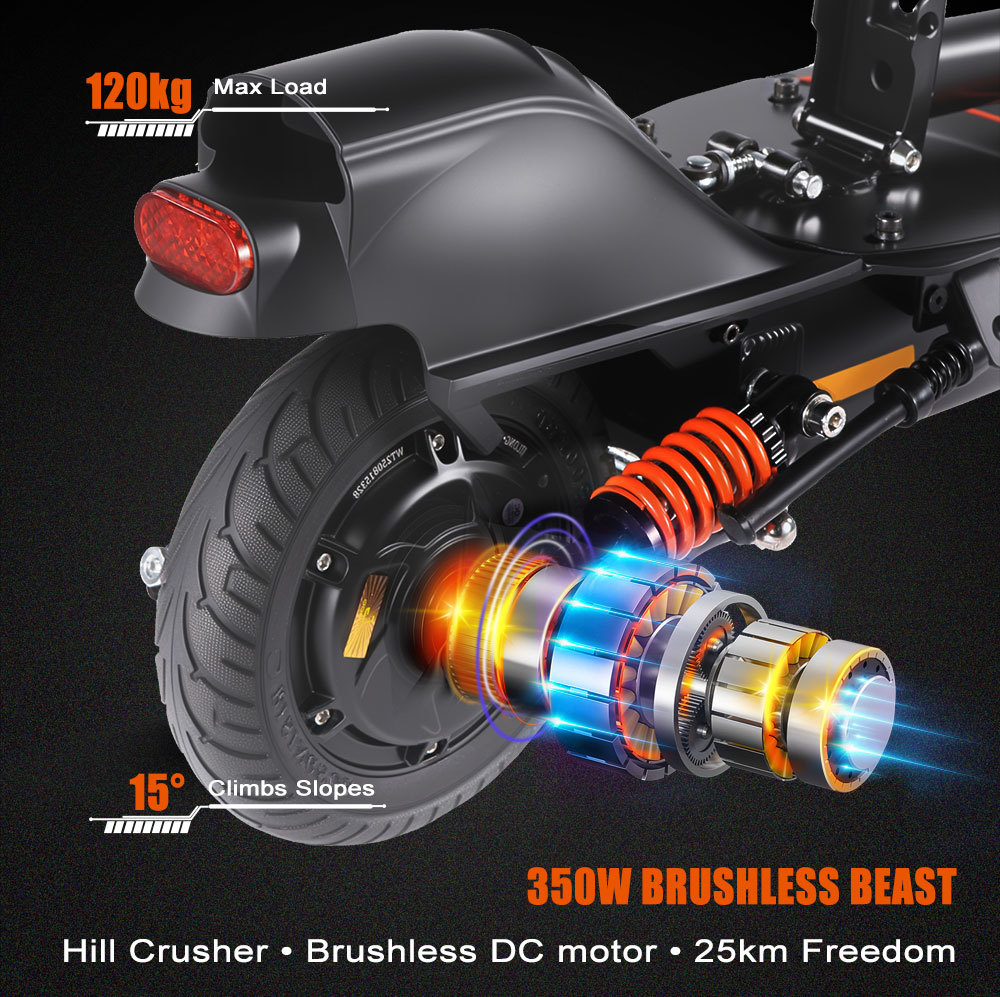 Kugoo M2 + Folding Electric Scooter with Seat 350W 25Km 35Km/H Speed