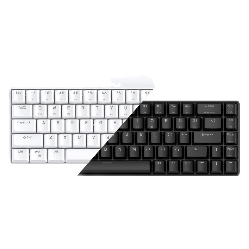 En stock mi tu 68 llave de modo dual Bluetooth 5,0 inalámbrico 2,4g juego Teclado mecánico rojo marrón verde eje Comercio exterior caliente