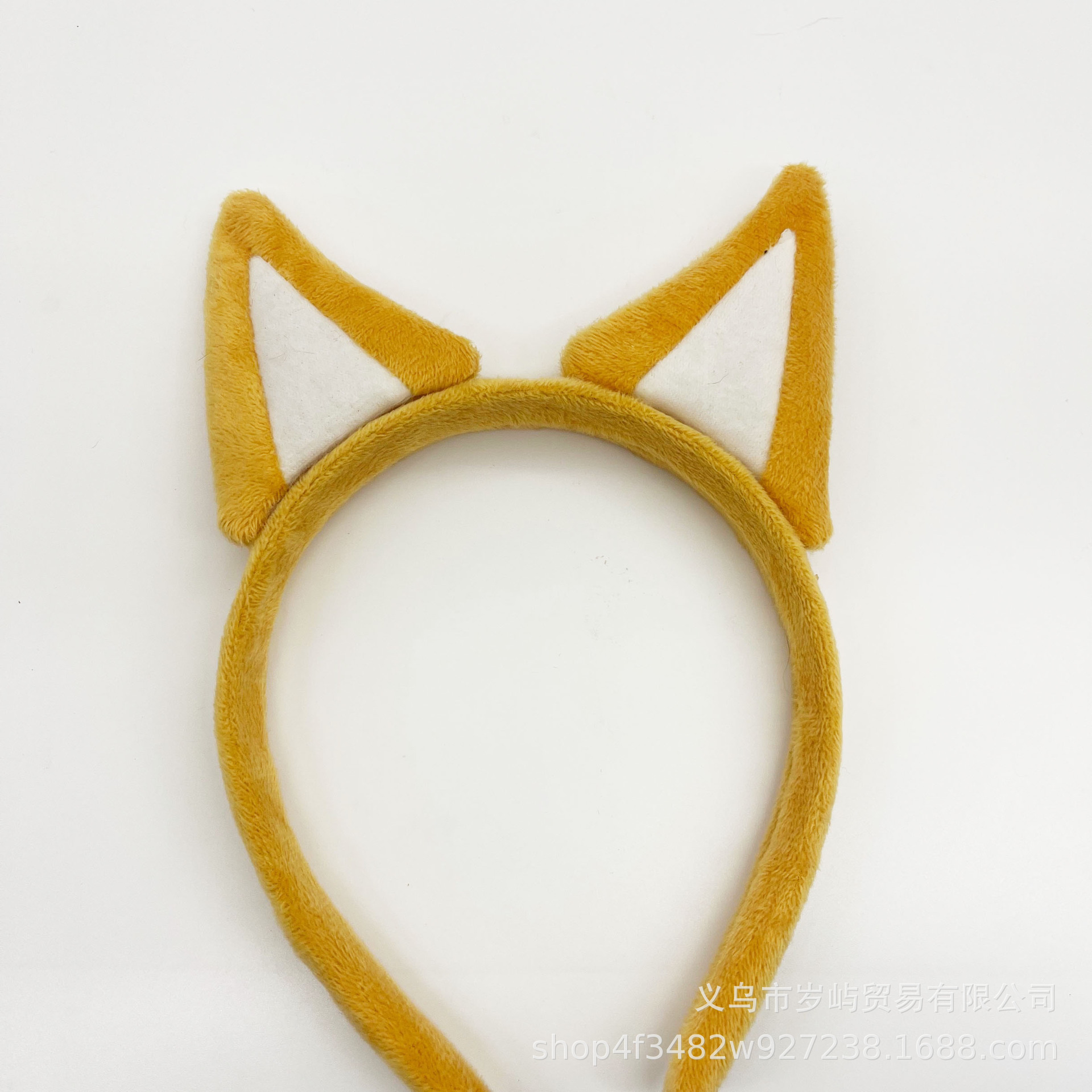 Transfronterizo 2023 nuevo Halloween animal Pastor perro oído diadema juego de rol fiesta de cumpleaños