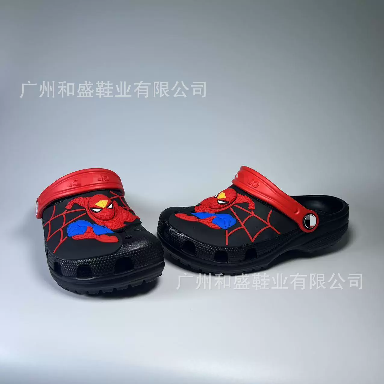 Новые детские сабо с рисунком «Человек-паук» Sibaideman, сандалии и тапочки для мальчиков и девочек для домашнего отдыха